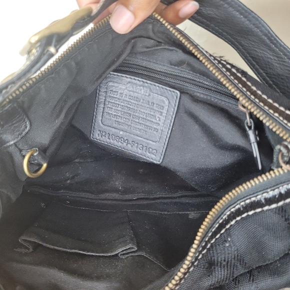 Coach Legacy 65th Anniversary Collection Black Leather Front Turnlock Pocket - Picture 5 of 6